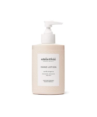 Estelle & Thild - Organic Beauty Vanilla Tangerine Hand Lotion Certified Organic Vegan Formula Cruelty Free - Sweden - 250 ml