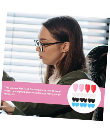 Uonlytech 45 Pairs Anti-Slip Ear Bricks for Glasses & Sunglasses | Portable Gel Glasses Holders | Secure Bracket Support - Buy Online on GoSupps.com