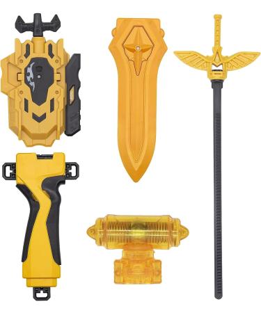 3T6B Martial Arts Starter Set - 12 Piece Bay Battling Tops with Burst Turbo Launcher & Arena Toy for Kids (Gold) | International Shipping Available - Buy Online on GoSupps.com