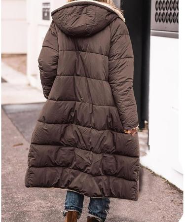 Shop Hanxiulin Oversized Plush Hoodie Jacket | Women's Winter Coat | Versatile Reversible Outerwear - Buy Online on GoSupps.com