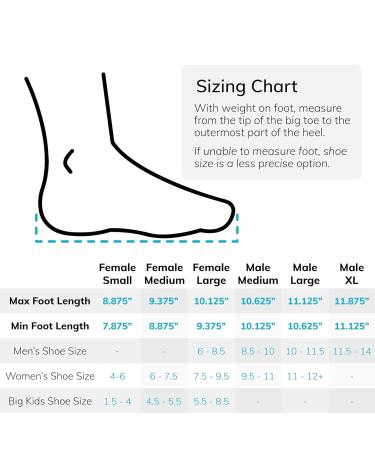 Buy BraceAbility Post-op Shoe for Broken Foot | Surgical Walking Boot & Stress Fracture Brace - Medium Male - Buy Online on GoSupps.com