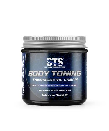 STS   Body Toning Thermogenic Cream for Improved Definition. Shed Excess Water  Firm and Tone Problem Areas. Abs  Legs and Love Handles. 8.8oz