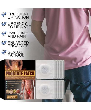 Prostate Treatment Patch Set Convenient 30Pcs Easy to Use Prostate Care Patch for After Bathing for Before Sleep - Buy Online on GoSupps.com