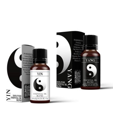 Mystix London Yin & Yang Essential Oil Blend (2 x 10 ml)