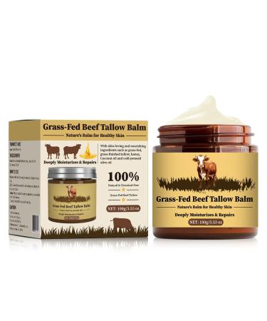 ccuzs Hydrating Cream for Face Lightweight Moisturizer Nourishing Balm 100g for Nighttime Routine Mature Skin Makeup Base Daily Use Men Women Teens Office Travel Home