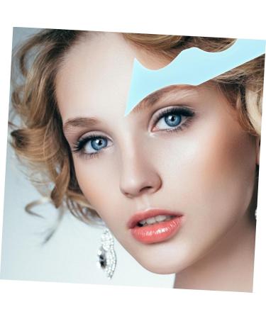 FRCOLOR 5pi ces Pochoir Multifonction Pour Eyeliner Silicone Outil De Maquillage R utilisable Pour Positionnement Des L vres Et Application De Mascara Accessoire De Beaut Pratique Et 15X4.15CMx5pcs rosex5pcs - Buy Online on GoSupps.com