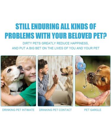 Dog Toothpaste 2 oz Flavor Brushing Cleaner Effective Soothing | Fresh Breath Dental Care Tooth Paste Designed to Help Prevent Tartar Plaque | Oral Care for Puppy Cat Rundaotong - Buy Online on GoSupps.com