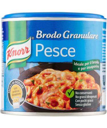  Italian Gourmet E.R. Italian Gourmet Fish Stock Granules 3 x 150g | Intense flavor for soups sauces and seafood dishes | Quick dissolving & gluten-free | Economy pack for cooking + Polpa Gourmet - Buy Online on GoSupps.com