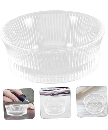 minkissy Tools Nail Dish Cups Nail Art Cup Glass Dish for Acrylic Nails Dappen Dish Glass Nail Dish Nail Cups Nail Art Accessories Pen Wash Cup Wash Pen Palette Crystal Bracket - Buy Online on GoSupps.com