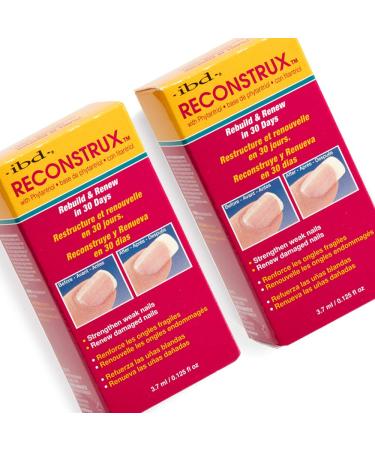 IBD Reconstrux Nail Growth, 0.125 Ounce (2 pack)