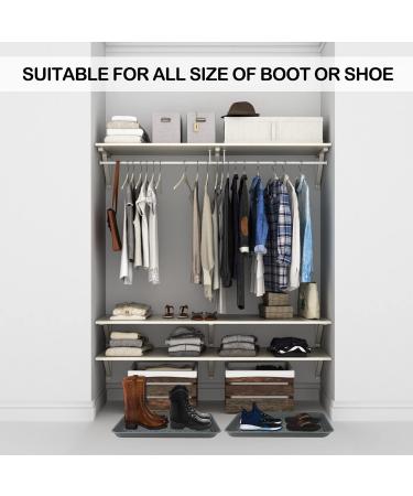 Durable Shoe Cutter Set for Pets - 43x33 cm Ideal for Dogs Garden & Mud Room - Indoor/Outdoor Use - Stylish Gray - Buy Online on GoSupps.com