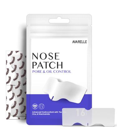 AVARELLE Nose Patch Pore & Oil - Hydrocolloid Pore Strips for Nose Pore  Oil  Blackhead  Pimples and Zits | Large Pore Nose Strips | Vegan  Cruelty Free Certified (16 PATCHES) - Buy Online on GoSupps.com