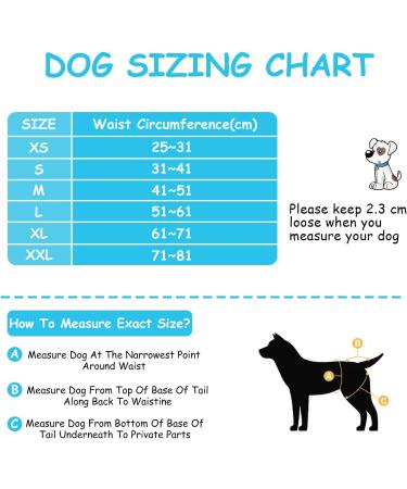 Reusable Dog Diapers - 3 Pack Washable & Eco-Friendly Highly Absorbent for Bitches - Buy Online on GoSupps.com