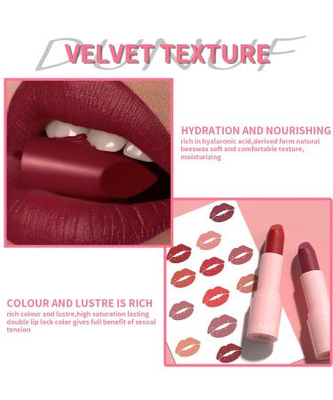 Shop Red Matte Lipstick | Waterproof Long-Lasting & Smudge-Proof - High Impact Lip Color & Moisturizing Formula - Buy Online on GoSupps.com