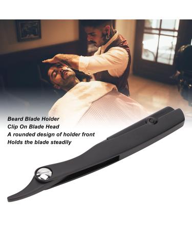 KUIKUI Beard Blade Holder - Comfortable Stable & Portable for Manual Beard Knife - Perfect Grooming Tool - Buy Online on GoSupps.com