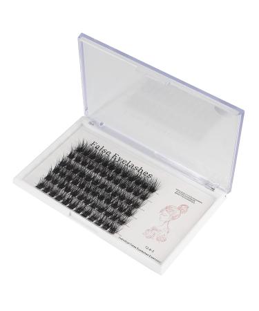 Bodermincer 72pcs 3D Effect Glue Bonded Mink Super Cluster Eyelashes D Curl - 18mm | Home Eyelash Extension Makeup - Buy Online on GoSupps.com