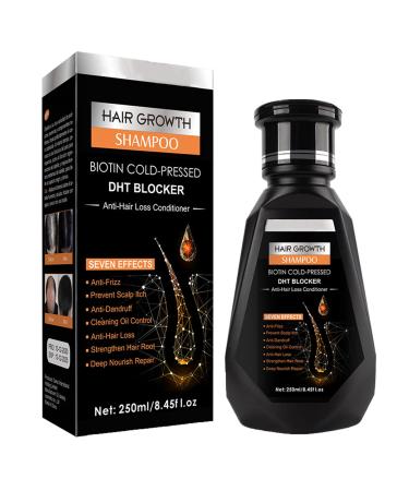 Hair Growth Shampoo Anti Hair Loss Shampoo Natural Ginger Shampoo Promotes Hair Growth Strengthen Hair Rool Deep Nourish Repair Hair Care Anti-dandruff Cleaning Oil Control Shampoo - 250ml