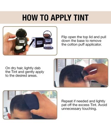 Instant Hair Concealer for Greys & Thinning Hair - Sweat Resistant Hair Tint for all Hair Types - Hairline Powder (Brown) - Buy Online on GoSupps.com