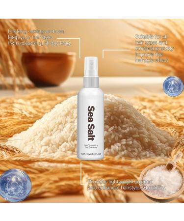 Hair Texturizing Sea Spray Sea Salt Spray for Hair Men Hair Texturizing Spray with Kelp Aloe Vera & Red Algae Extract Surf Spray To Add Volume and Texture Gifts For Men - Buy Online on GoSupps.com