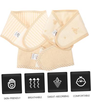 Totority 3pcs Baby Belly Button Band Set | Cotton Infant Belly Protector for Colic Calm & Tummy Control | 38.5X12CM - Buy Online on GoSupps.com