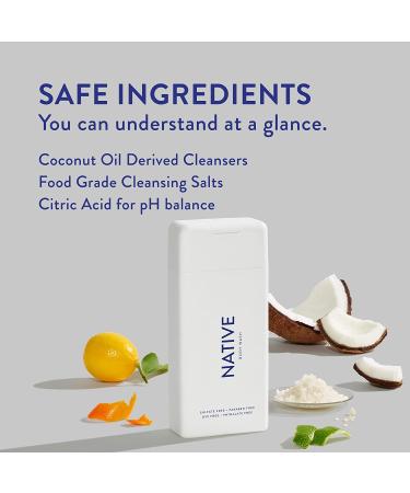 Natural Sulfate-Free Body Wash for Women & Men | Lilac & White Tea | Paraben & Dye Free | Hydrating Clean Ingredients | 18 oz - 2 Pack - Buy Online on GoSupps.com