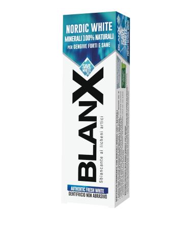 Blanx Nordic White Toothpaste - Anti-Spots Natural Minerals Calming & Regenerating - 75ml (12 Packs) | International Shipping - Buy Online on GoSupps.com