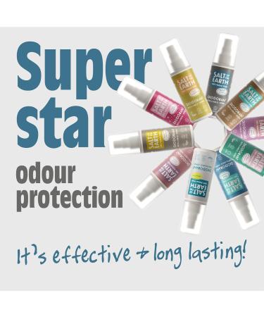 Salt of the Earth Refillable Natural Deodorant Spray 100% Natural Origin Ingredients - Vegan Long Lasting Protection Suitable For Women Men & Kids - 100ml (Vetiver & Citrus) Vetiver & Citrus 100 ml (Pack of 1) - Buy Online on GoSupps.com