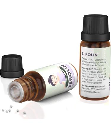  HEGG Serolin | Globuli 10g | Premium Floral Essences | Made in Germany | For Him and Her - Buy Online on GoSupps.com
