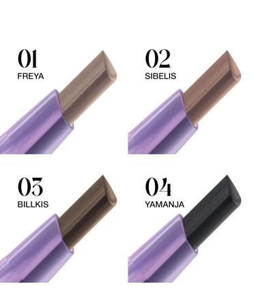 Buy Eyebrow Pencil Brow Goddess - Long-Lasting Two-Sided Makeup Definer & Wax Liner - Freya | International Shipping Available - Buy Online on GoSupps.com
