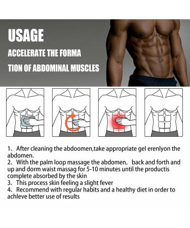 60ml Sculptique Abs Sculpting Cream - Men's Skincare Body Cream - Belly & Thigh Arms Sweat Workout Booster (2PCS) - Buy Online on GoSupps.com