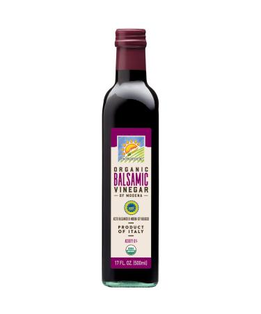 Bionaturae Vinegar Balsamic | Organic Balsamic Vinegar | Modena Balsamic Vinegar | Acidity 6% | USDA Certified Organic | Made In Italy | 100% Authentic Italian Balsamic Vinegar | 17 fl oz (500 ml)