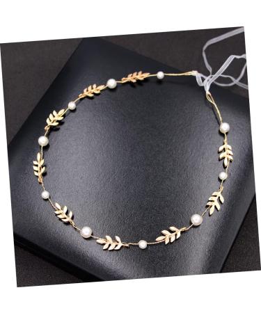 minkissy Hair Bands for Women's Hair Wedding Headband Ladies Headbands Bride Headpieces for Wedding Headwear for Women Bride Headband Gold Tiara Gold Hair Ties Bridesmaid Crystal Pearl - Buy Online on GoSupps.com
