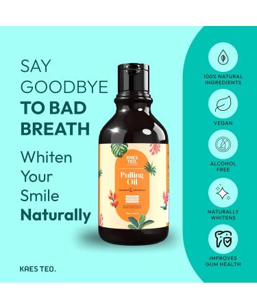 Coconut Oil Pulling with Cinnamon & Clove Bud Essential Oil for Healthy Teeth & Gums Bad Breath Treatment Teeth Whitening Mouthwash Healthy Teeth & Gums Alcohol Free 100% Natural 8 Fl Oz Cinnamon 8 Fl Oz (Pack of 1) - Buy Online on GoSupps.com