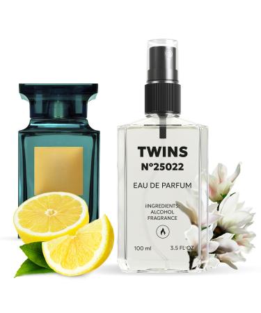 TWINS Impression of Neroli Portofino | Unisex Perfume for Women and Men Eau de Parfum | No.25022 | 3.4 Fl Oz / 100 ml Tom Ford Neroli Portofino Impression