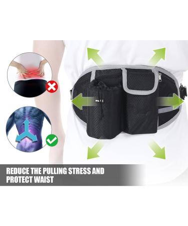 Pecute Dog Leash with Belly Belt - Jogging Leash for Large & Medium Dogs Elastic Running Leash with Belt Bag Supports Up to 110kg - Buy Online on GoSupps.com