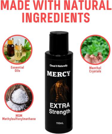 Cloud 9 Naturally Mercy Lotion Extra Strength 110ml / 3.72 fl oz (2-Pack) Hydrating & Soothing Body Lotion Made in Canada - Buy Online on GoSupps.com
