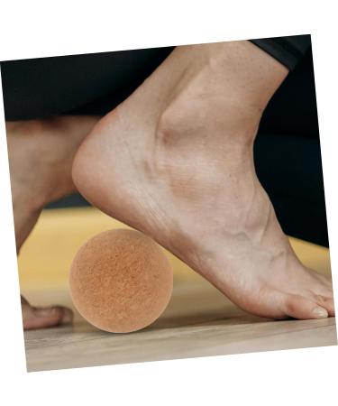 Gradeneve 2ST Cork Yoga & Massage Balls - Trigger Point Body Relief Foot Reflexology Fitness Aids - Buy Online on GoSupps.com