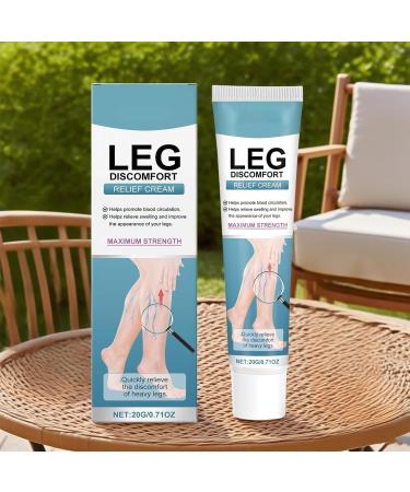 Leg Care Cream | 20g Natural Calf Relief Cream | Natural Calf Relief Lotion for Outdoor Activities Hiking Sports Walking and Travel - Buy Online on GoSupps.com