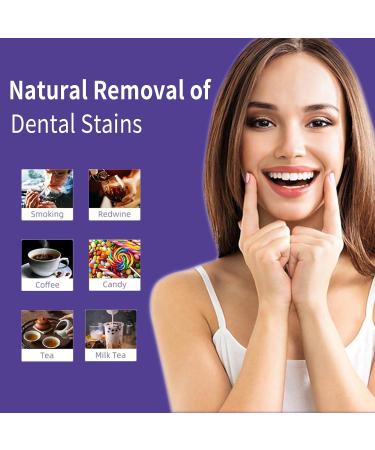 Purple Toothpaste for Teeth Whitening: Purple Toothpaste Purple Teeth Whitening Color Correcting Toothpaste v34 with Pap-Advanced Formula for Whiter Teeth Toothpaste - Buy Online on GoSupps.com