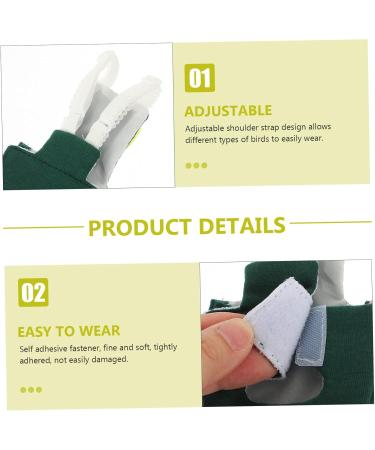 Mipcase 3ST Flying Bird Diapers - Piggies Chickens Ducks & Parrots Clothing | Soft Cotton Flight Suits for Pets - Buy Online on GoSupps.com