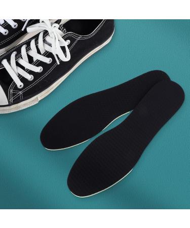 Thin Shoe Insoles - Three-Layer Latex Memory Foam Inserts for Men & Women | Cuttable Shock Absorbing Shoe Pads | Ideal for Shoe Repair & Replacement (Black US M: 4-10/W: 5-12 - Buy Online on GoSupps.com