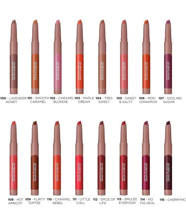 L'Oreal Paris Infallible Very Matte Lip Crayon Lipstick Smudge Proof Pink Lipstick 111 A Little Chilli 111 A Little Chilli 1 count (Pack of 1) - Buy Online on GoSupps.com