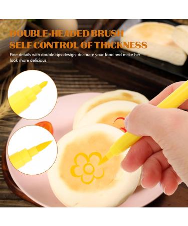 Ciieeo 3pcs Baking Pen Food Pen Food Grade Edible Markers Gummy Foods Red Pen Baking Edible Marker Plastic - Buy Online on GoSupps.com