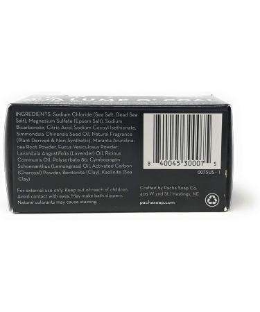 Pacha Soap Lump o Coal Salt Block 2pk - 10 OZ | Natural Skincare & Artisan Soap | International Shipping Available - Buy Online on GoSupps.com