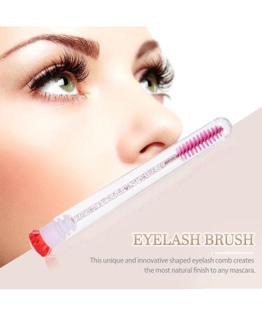8pcs DIY Lash Wand Tubes Set Mascara Wand Eyelash Empty Diamond Tubes Makeup Accessories - Buy Online on GoSupps.com