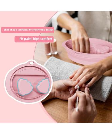 G n rique Bol Trempage pour Ongles - Bassin De Manucure Pour Les Mains Bol de Trempage Compact en Silicone pour Maison & Institut Rose - Buy Online on GoSupps.com