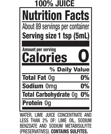 ReaLime 100% Lime Juice Bundle. Includes (2) Bottles of ReaLime 100% Lime Juice (440 ml per) from Concentrate with Water Cooler Trivia Game by BIG MAPLE . Add Citrus to your Marinades Drinks Meats Seafood Salads - Buy Online on GoSupps.com