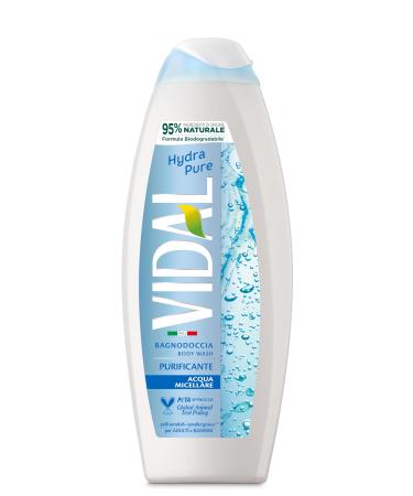 Vidal Vidal - Hydra Pure Bubble Bath Purifying formula enriched with micellar water dermatologically tested 600 ml