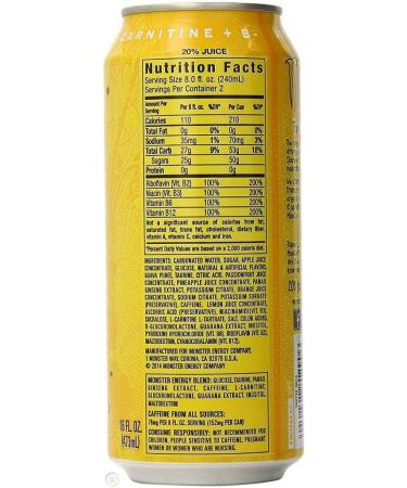 Monster Energy Ripper Can 0.5 l Pack of 12 12 x 0.5 l - Buy Online on GoSupps.com