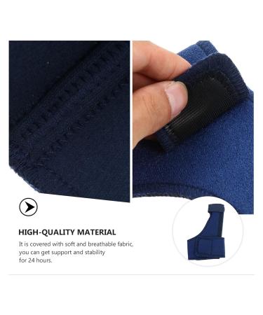 Healifty Thumb Brace Splint Tape Protective Athletic Strap & Sleeve for Injury Recovery - Blue - Buy Online on GoSupps.com